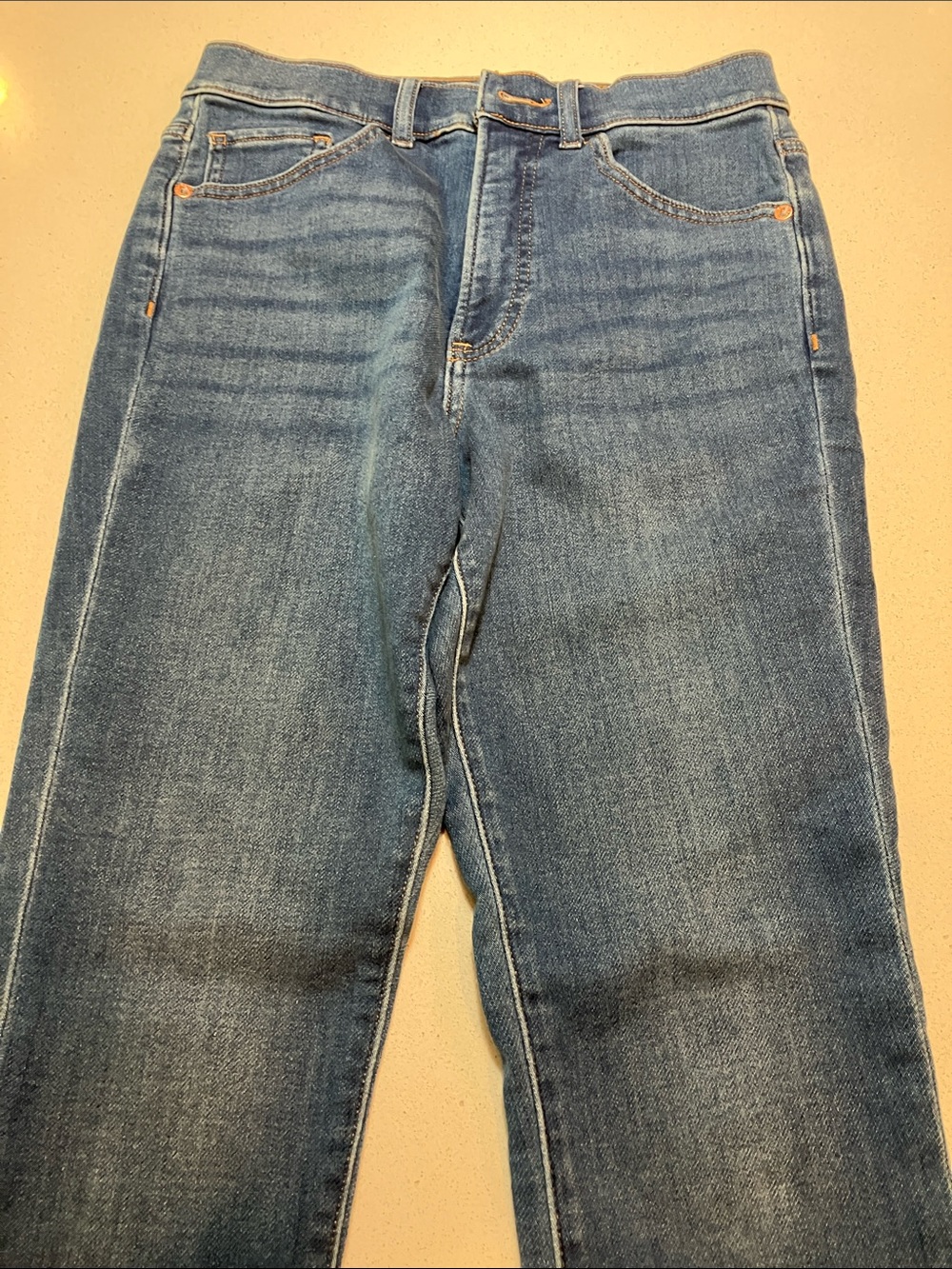 Express Women’s Skinny Jeans in Blue Denim size 4R